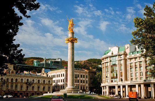 Apartment Freedom Square Tbilisi Bagian luar foto